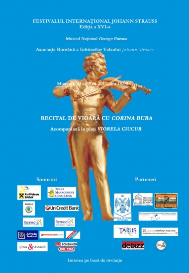 Recital de vioară cu Corina Bura